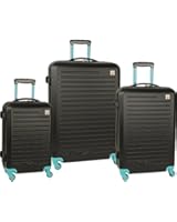 Nautica Tide Beach Three-Piece Hardside Set (28"/ 25"/ 21")