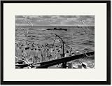Black Framed/Matted Print 17x23, The Last Farewell