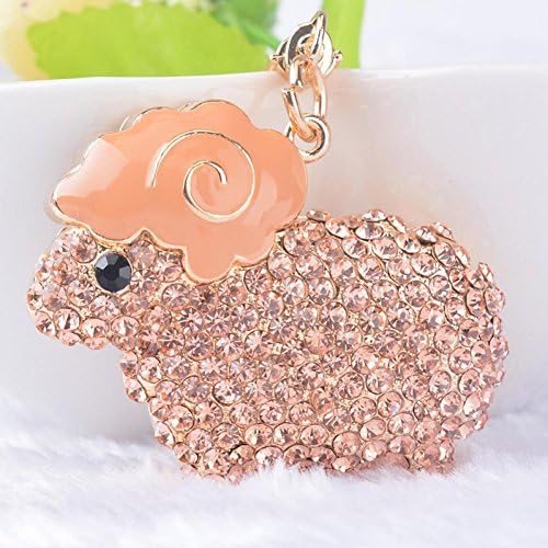 Running Gary Zodiac pink lamb fashion creative metal drops of oil car key small jewelry gift Keychain manufacturers