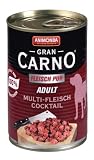 Animonda GranCarno 82730 Adult Multi-Fleischcocktail 12 x 400 g Dose – Hundefutter Rezessionen