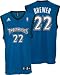 Search : Corey Brewer Jersey: adidas Blue Replica #22 Minnesota Timberwolves Jersey