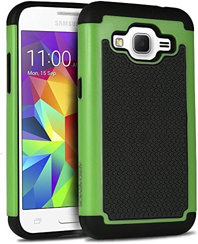 Galaxy Core Prime Case, Aero Armor Protective Case for Samsung Galaxy Core Prime - Green