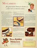 1926 Ad Brer Rabbit Molasses Recipes Sour Cream Cake - Original Print Ad