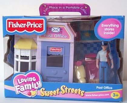 Childrens Toyshop  Toys : Fisher Price Sweet Streets Post Office