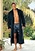 IS-SOH-30101-GY, Men's Luxurious Soft Plush Pile Long Robe In Stock for Immediate Shi...