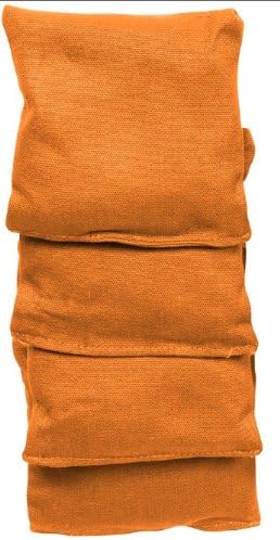 Bean Bag and Cornhole Bags - Mix and Match Sets of 4 - 36 Combinations Possible (Orange)