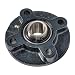 UCFC205-16 Flanged Mounted Bearing, 4 Bolt, 1" Inside Diameter, Set screw Lock, Cast Iron, Inch