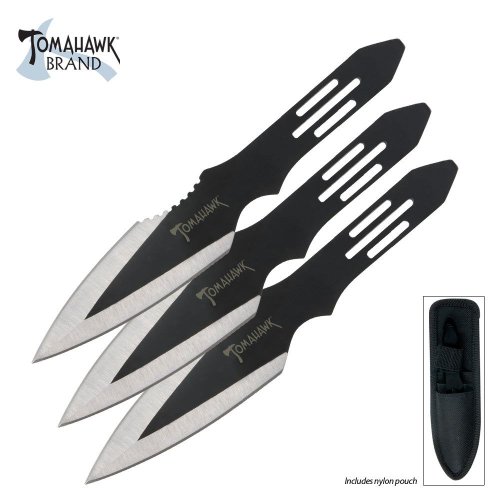 United Cutlery Tomahawk Throwing Knife Set (3Piece) Black (^o^) Deals