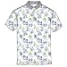 Greg Norman Floral Print Golf Polo Shirt