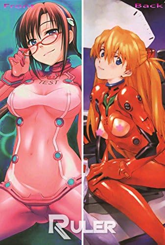 Drunk love Anime Dakimakura Pillow Case Eva Makinami Mari Illustrious Soryu Asuka Langley