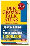 Produkt-Bild: Der Gro&szlig;e Falk Atlas 2007/2008. Deutschland 1 : 200 000 / Europa