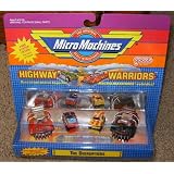 Micro Machines The Disruptors Highway Warriors Collection