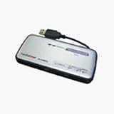 MediaGear AllCards II Memory and SIM Card Reader/Writer, with USB 2.0 Interface.