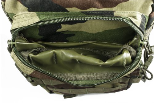 Camouflage Militaire Armée Sac à dos US assault pack 50L MOLLE Central Europe (CE)