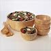 Kitchen & Housewares : Lipper Beechwood Collection 7-Piece Caesar Salad Set