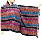 Fashion Cotton Head Scarf Accessory Stole In Leaf Design For Women (Free Shipping) Stle0088r