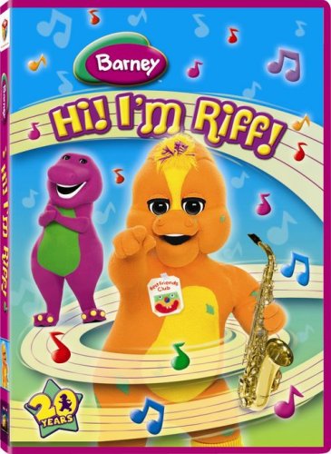 CD-Charts  Music : Barney: Hi! I'm Riff!