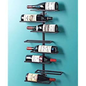 8 Bottle Urban Wall Wine Rack by The Wine Enthusiast