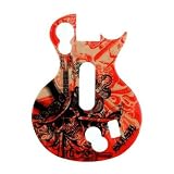 Guitar Hero 3 Controller Guitar Skin, Slash Red