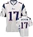 Chad Jackson New England Patriots White NFL Replica Jersey