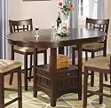 Furniture online: Counter Height Table in Dark Cherry Finish
