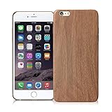 Satechi® iPhone用 木目調 スマホケース 軽量スリム カバーケース ポリウレタン素材 (iPhone 6/6S)