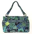 Vera Bradley Stephanie Bag In Blue Rhapsody Purse