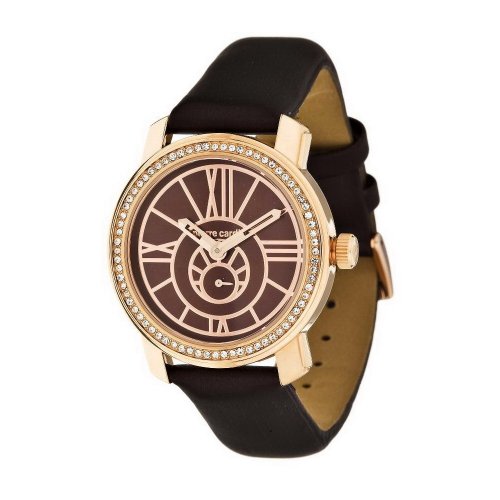 Pierre cardin Damen-Armbanduhr Aventure Madame Small Second PC102472F02 Preisvergleich