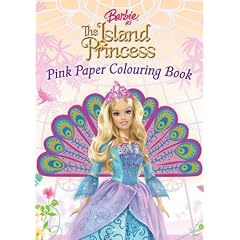 Barbie as the Island Princess: Pink Paper Colouring Book