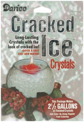 Cracked Ice Crystals-