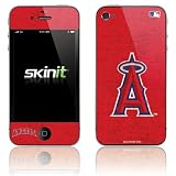 Skinit Los Angeles Angels - Solid Distressed Vinyl Skin for Apple iPhone 4 / 4S