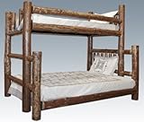 Montana Woodworks Glacier Country Twin / Full Bunkbed