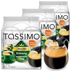 Tassimo Jacobs Kr�nung Verw�hnkanne, 3er Pack, 3 x 8 Maxi T-Discs + Kaffeekanne mit Deckel