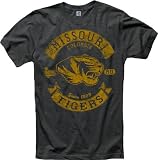 Missouri Tigers Heathered Black Rockers Ring Spun T-Shirt