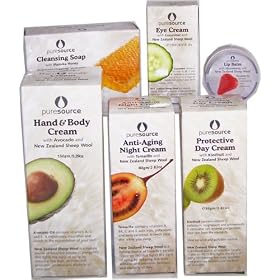 Set of Five Functional Keratin Cynergy TK skin care products Plus Bonus Eye Cream