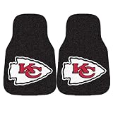 FANMATS 5783 NFL - Kansas City Chiefs Front Car Mat - 2 Piece