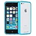 Fosmon HYBO-BUMPER Series PC + TPU Case for Apple iPhone 5C (Blue)