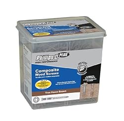 TREE HOUSE BROWN 2-1/2" 5lb Compsosite Deck Screws