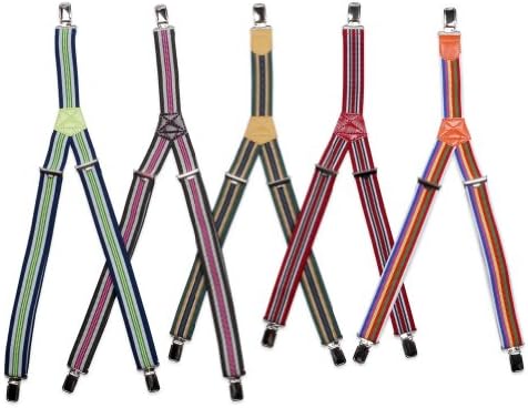 Striped Children's Suspenders