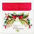 Tropical Garland Warm Weather Holiday Cards -