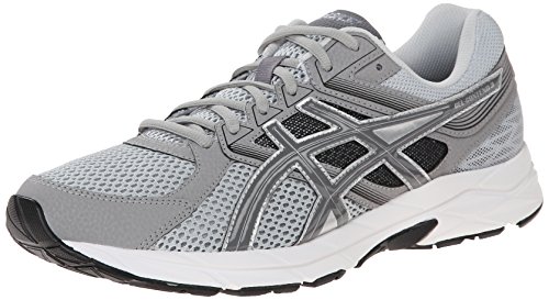 ASICS Men's Gel Contend 3 Running Shoe, Light Grey/Titanium/Black, 12 M US