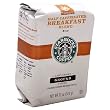 Starbucks Breakfast Blend Coffee, Mild, Half Caffeinated, Ground, 12-Ounce Bags (Pack of 3)