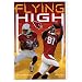 Arizona Cardinals (Flying High, Larry Fitzgerald, Anquan Boldin) Sports Poster Print - 24x36