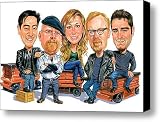 Mythbusters Canvas Print / Canvas Art - Artist Art