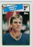 1988-89 Topps #66 Brett Hull (RC - Rookie Card) (Hockey Cards)