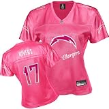 Reebok San Diego Chargers Philip Rivers Women's Pink Fem Fan Jersey XX Large