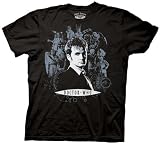 Dr Doctor Who Collage Sci Fi Adult Black Tee Shirt T-shirt