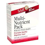 Schiff Multi-Nutrient Pack, Whole Food Based, 30 - 6 tablet packets (Pack of 2)