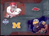 DARREN MCFADDEN MIKE HART UPPER DECK PIGSKIN PAIRINGS ROOKIE INSERT CARD!