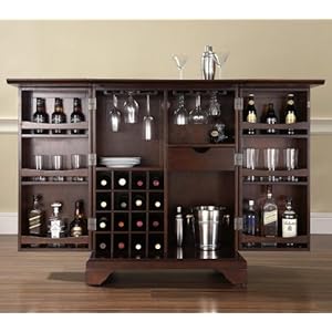 LaFayette Expandable Bar Cabinet LaFayette Expandable Bar Cabinet
